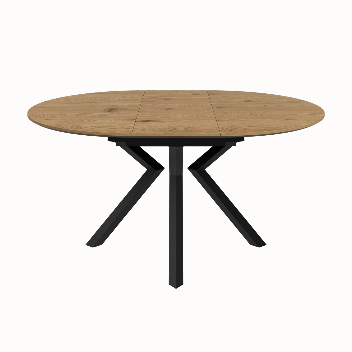 Toronto 120 - 160cm Wood Effect Extending Oval Dining Table - Pendle Village Furniture