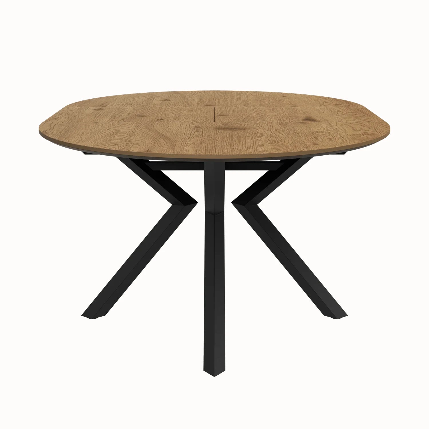 Toronto 120 - 160cm Wood Effect Extending Oval Dining Table - Pendle Village Furniture