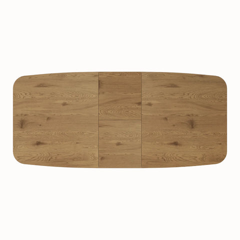 Toronto 160 - 200cm Wood Effect Duro Top Extending Dining Table with Tan Chairs - Pendle Village Furniture