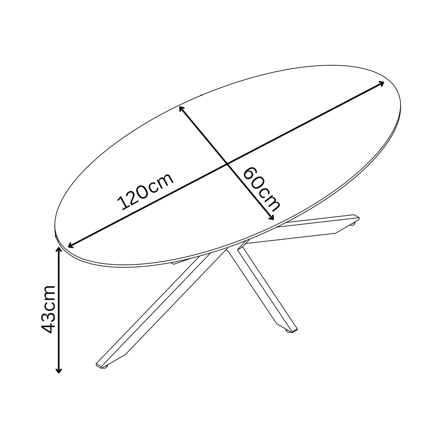Toronto Grey Ceramic Coffee Table - Pendle Village Furniture