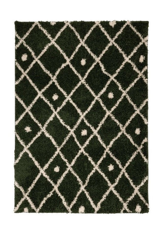 Minimalist patterned rug with soft geometric detailing.