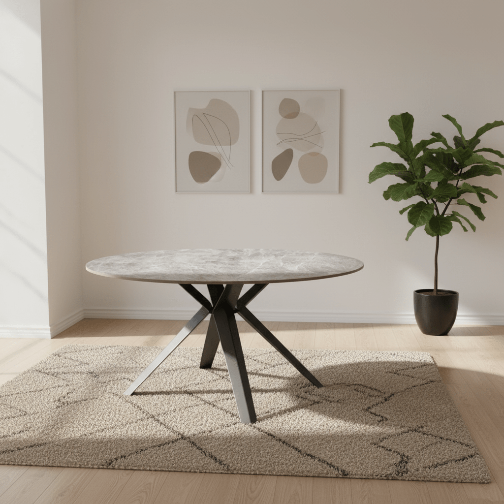 Lina Grey Gloss Ceramic Coffee Table