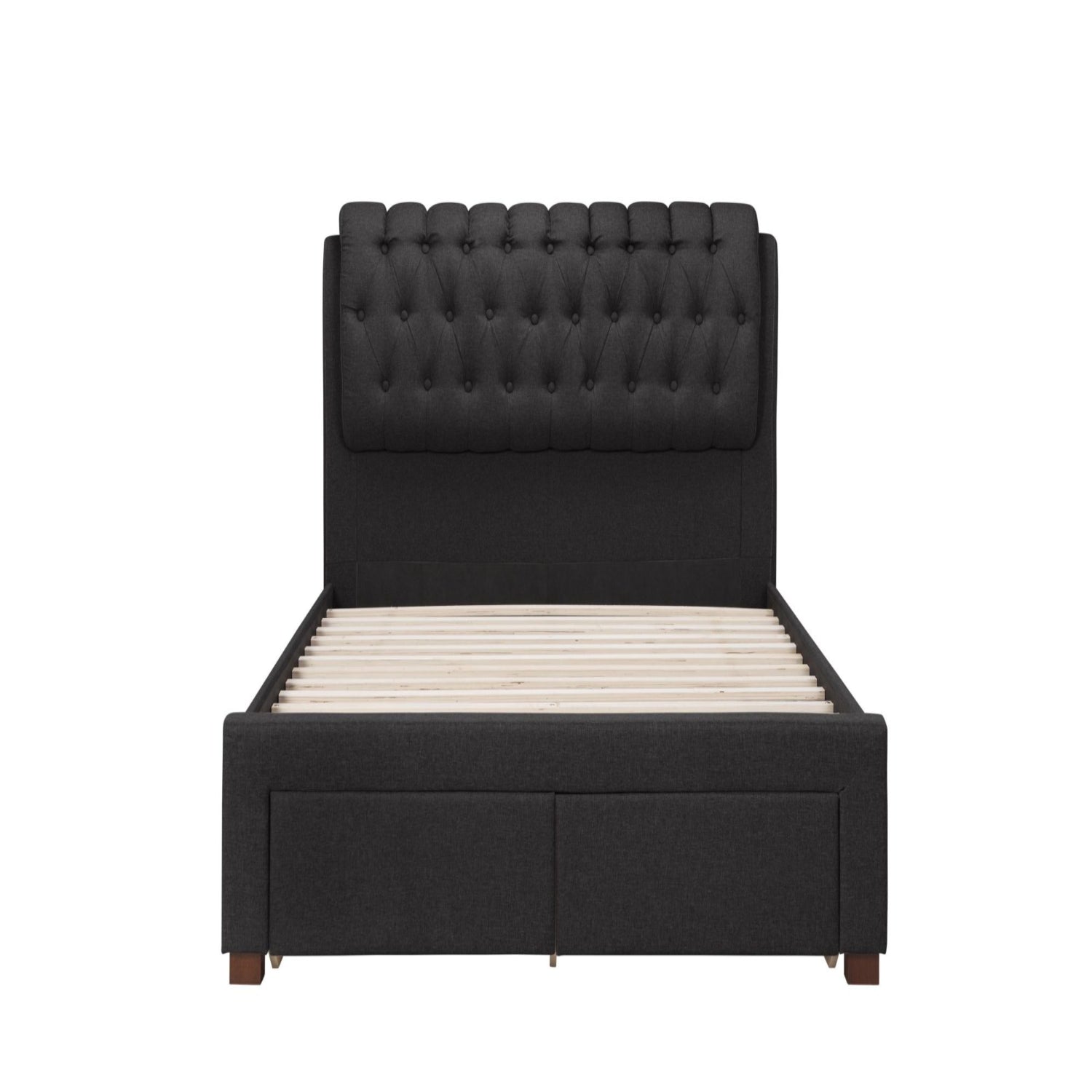 Solid structure providing secure sleeping base.