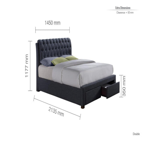 Proportioned dimensions for balanced design.