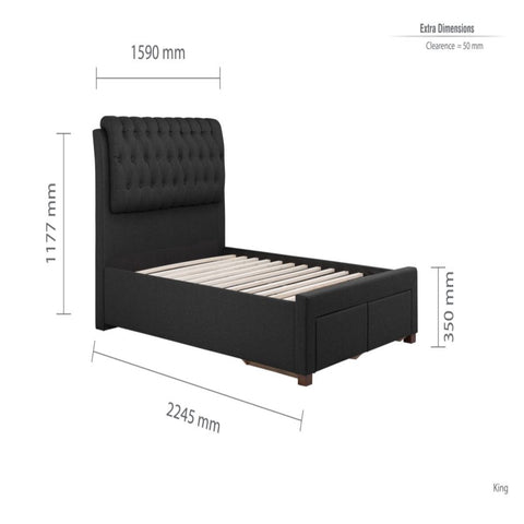 Proportioned dimensions for balanced design.