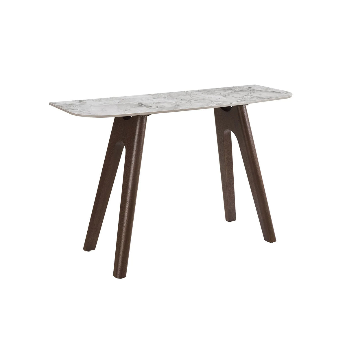 Valley Grey Console Table with Sinter Stone Top