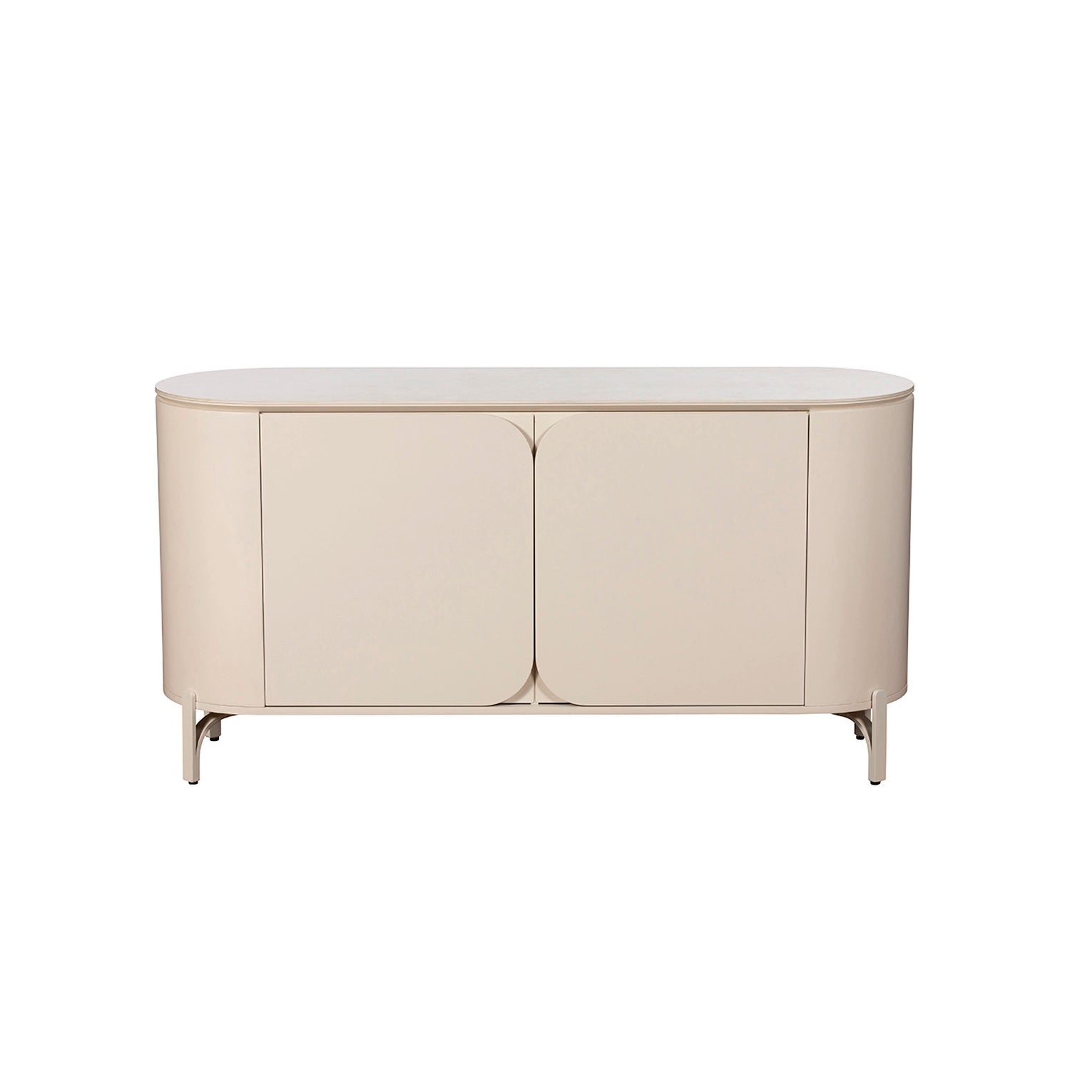 Beige Sintered Stone top Sideboard for living room 
