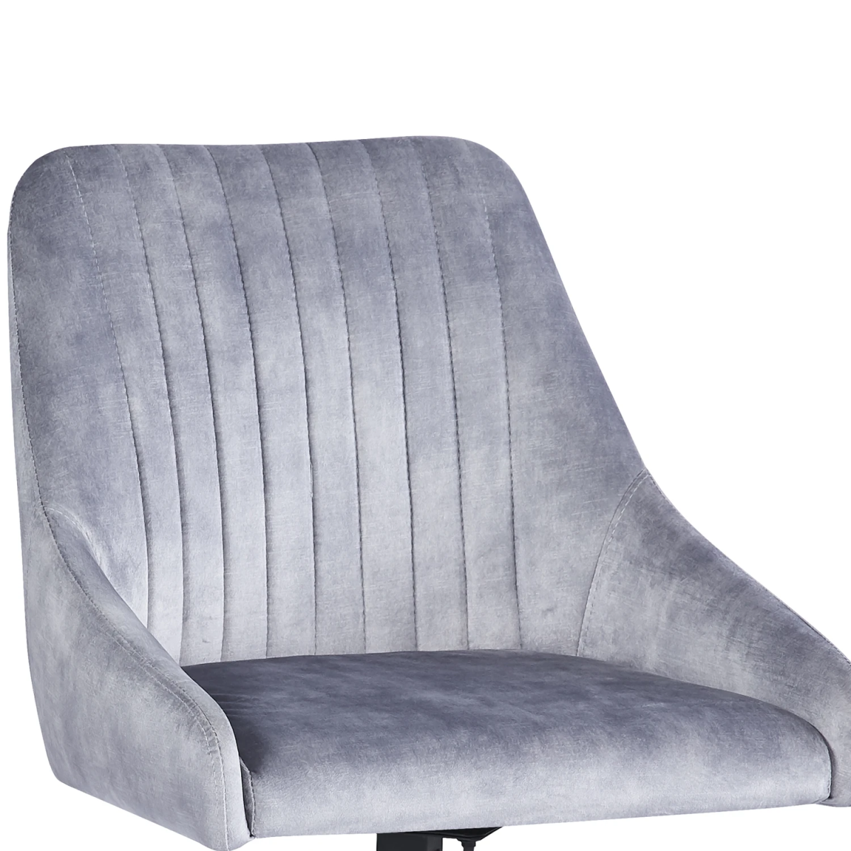 Vida Light Grey Swivel Dining Chairs - Set of 4 - Pendle Village Furniture