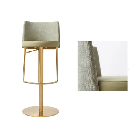 Vogue Gold Pistachio Fusion Barstool - Set of 2