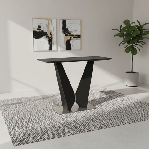 Westin Grey Ceramic Console Table