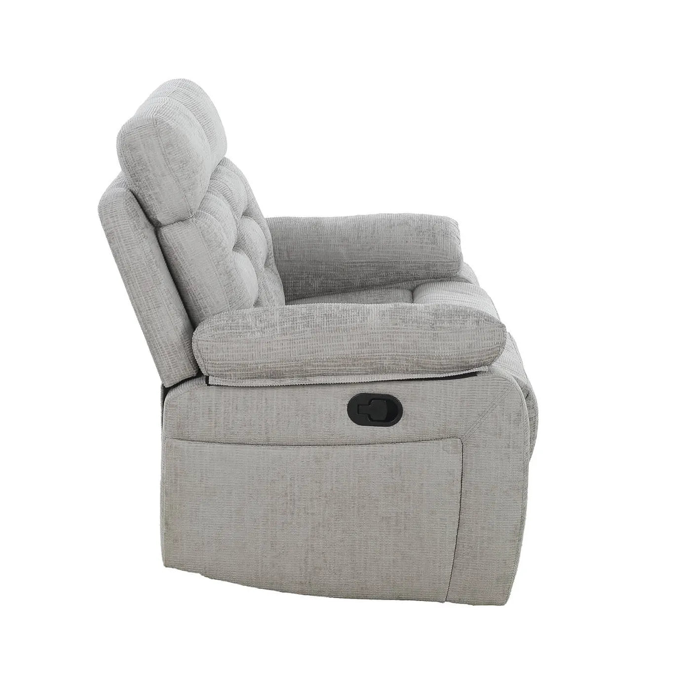 Compact Side View of Wakefield 2 Seater Recliner Sofa