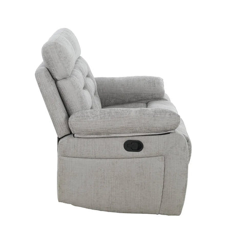 Compact Side View of Wakefield 2 Seater Recliner Sofa