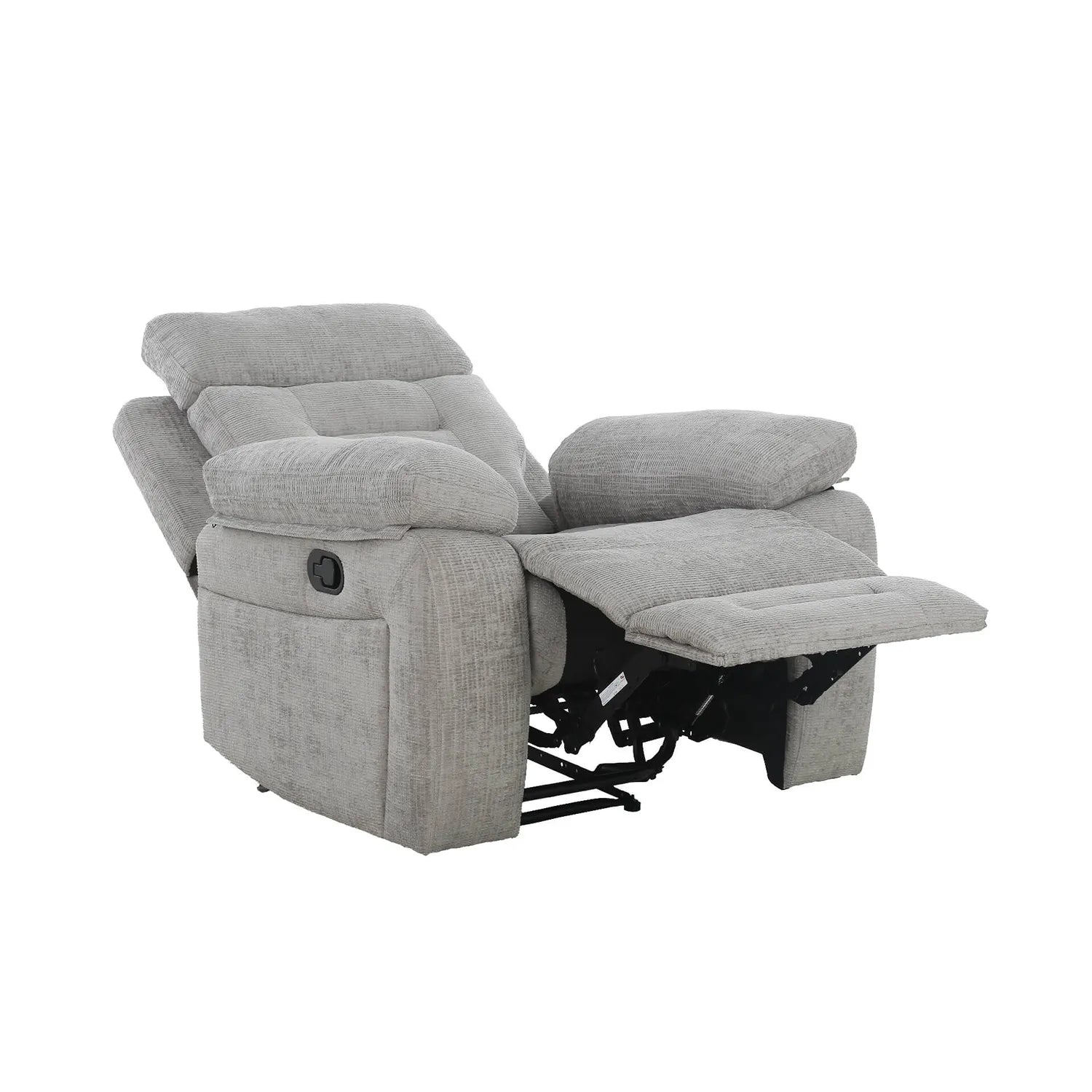 Recliner Armchair in Grey Fabric – Wakefield Range