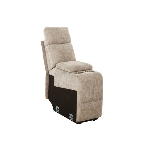 Drinks Console for Wakefield Latte Fabric Modular Recliner Corner Sofa