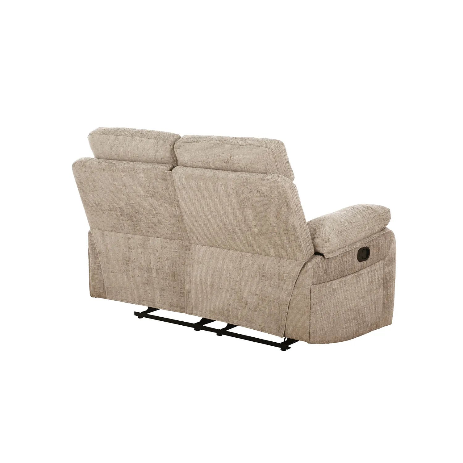 Recliner Sofa in Latte Fabric – Wakefield 2 Seater