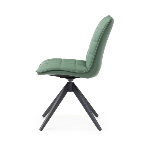 Warrior PU Leather Swivel Dining Chairs – Set of 4, 6 or 8