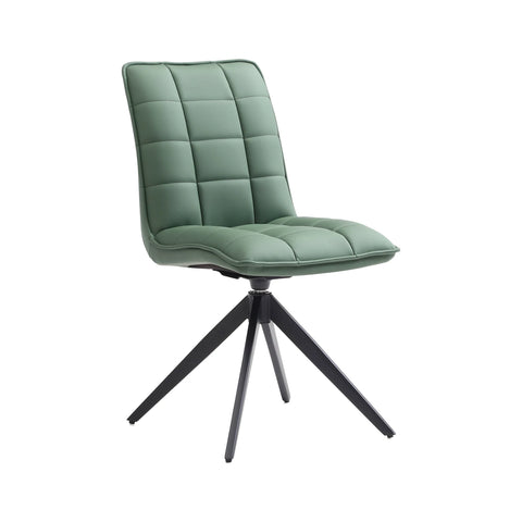 Warrior PU Leather Swivel Dining Chairs – Set of 4, 6 or 8