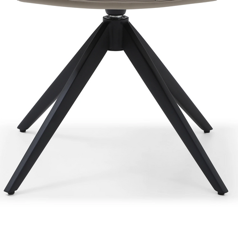Warrior PU Leather Swivel Dining Chairs – Set of 4, 6 or 8