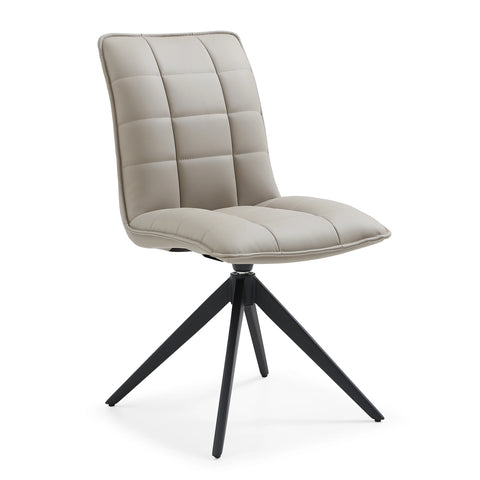 Warrior PU Leather Swivel Dining Chairs – Set of 4, 6 or 8