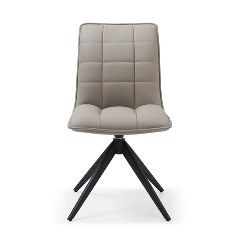 Warrior PU Leather Swivel Dining Chairs – Set of 4, 6 or 8