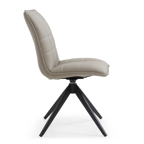 Warrior PU Leather Swivel Dining Chairs – Set of 4, 6 or 8
