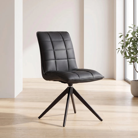 Warrior PU Leather Swivel Dining Chairs – Set of 4, 6 or 8