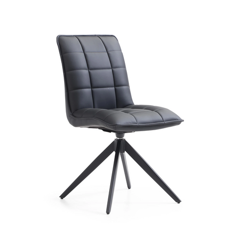 Warrior PU Leather Swivel Dining Chairs – Set of 4, 6 or 8