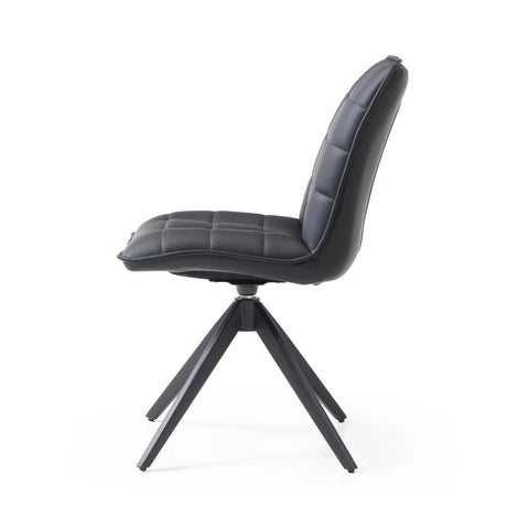 Warrior PU Leather Swivel Dining Chairs – Set of 4, 6 or 8