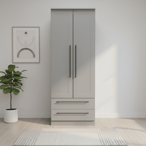 Beverly 2 Door 2 Drawer Wardrobe
