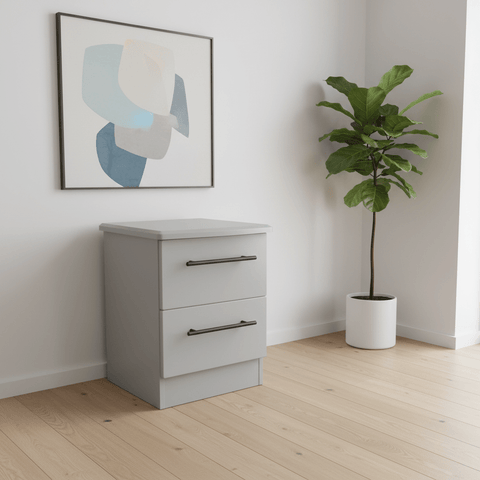 Beverly 2 Drawer Bedside Table