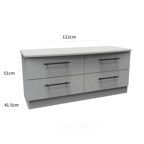 Beverley 4 Drawer Bed Box - Pendle Village Furniture
