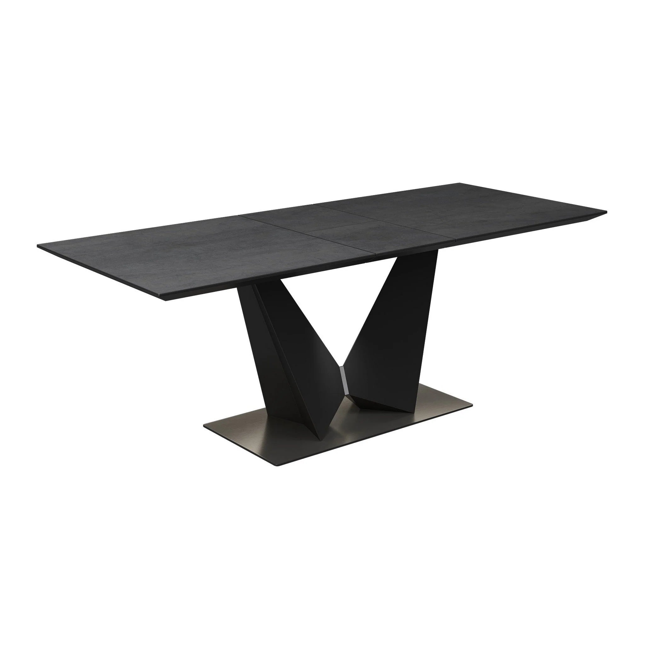Westin 180-220cm Grey Ceramic Extending Dining Table - 003