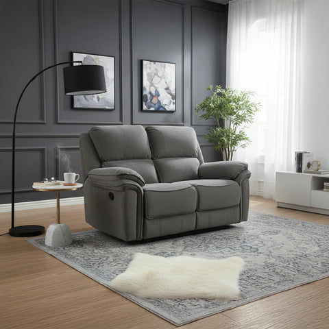 Westminster Stone 2 Seater Manual Recliner Sofa - Pendle Village Furniture