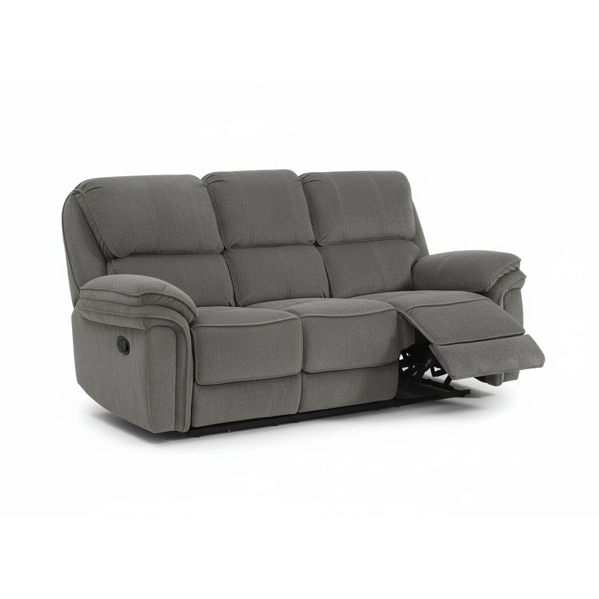Westminster Stone 3 Seater Manual Recliner Sofa - Pendle Village Furniture