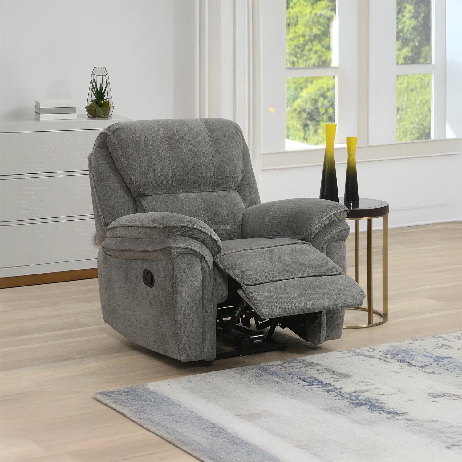 Westminster Stone Manual Recliner Armchair - Pendle Village Furniture