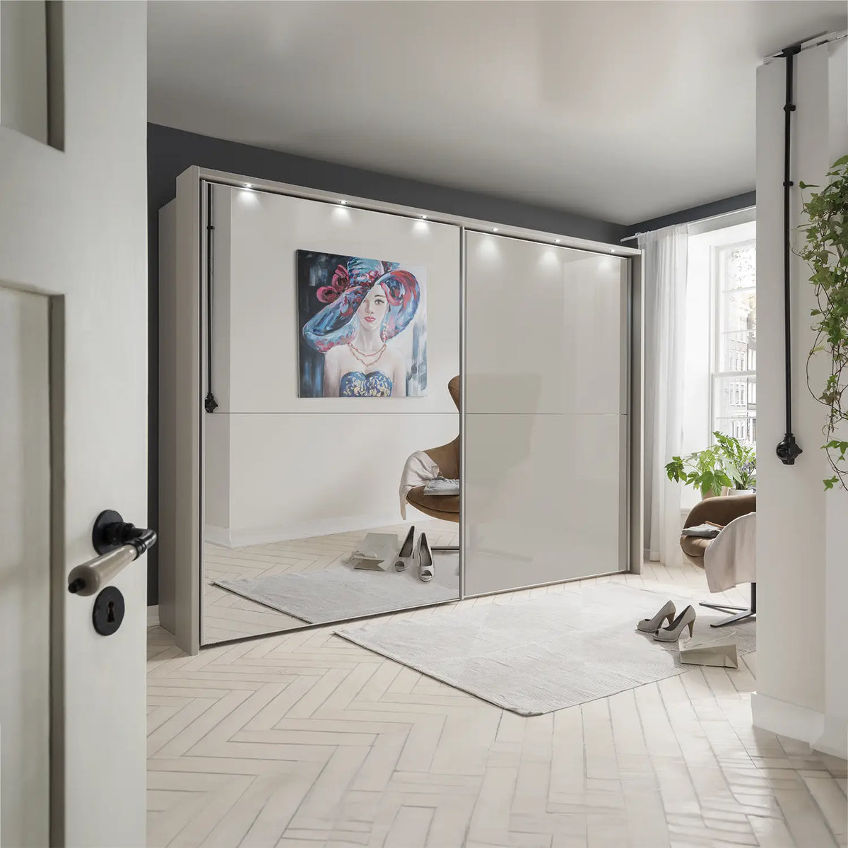 Wiemann Bristol Wardrobe Passepartout Frame Only - Pendle Village Furniture