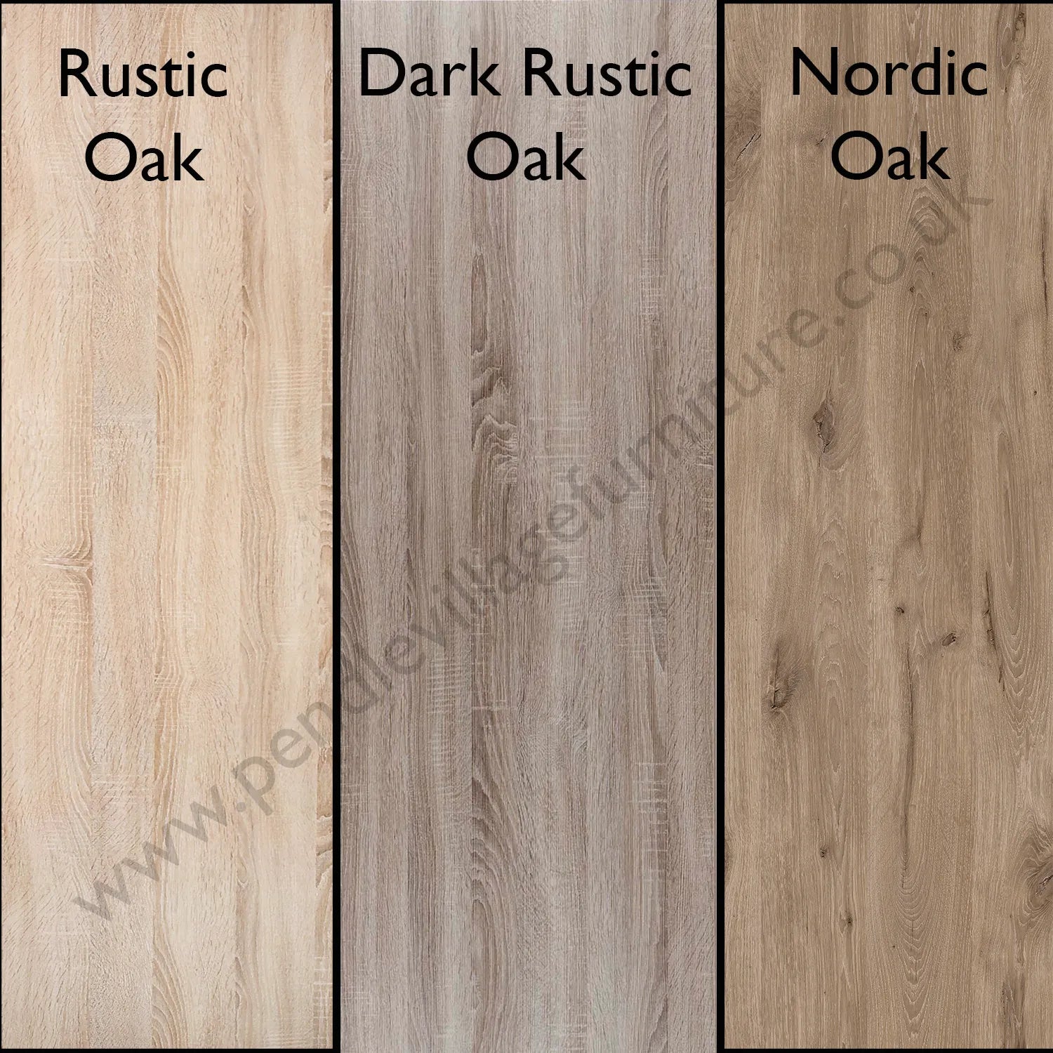 Wiemann Bristol Rustic Oak and Pebble Grey Sliding Door Wardrobe With Mirror, We will Deliver and assemble the wardrobe. Available in 4 Width Sizes 150cm, 200cm, 250cm and 300cm height is 217cm - Carcase Colours Available