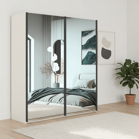 Wiemann Oxford 200cm Full Mirror Sliding Wardrobe
