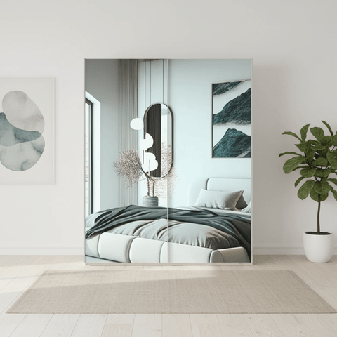Wiemann Oxford 150cm Full Mirror Sliding Wardrobe