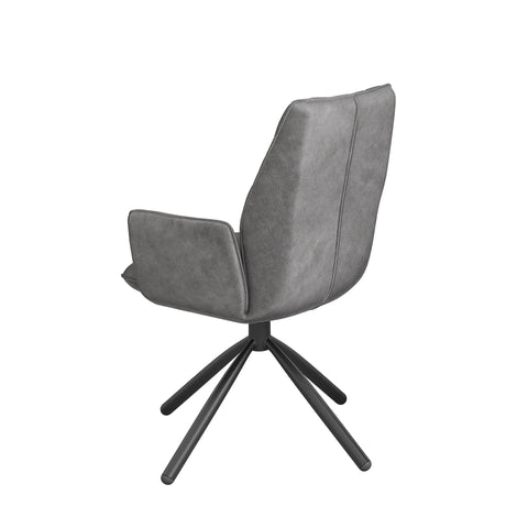 Twist Pink Swivel Dining Chairs - Set of 4 - Pendle Village Furniture