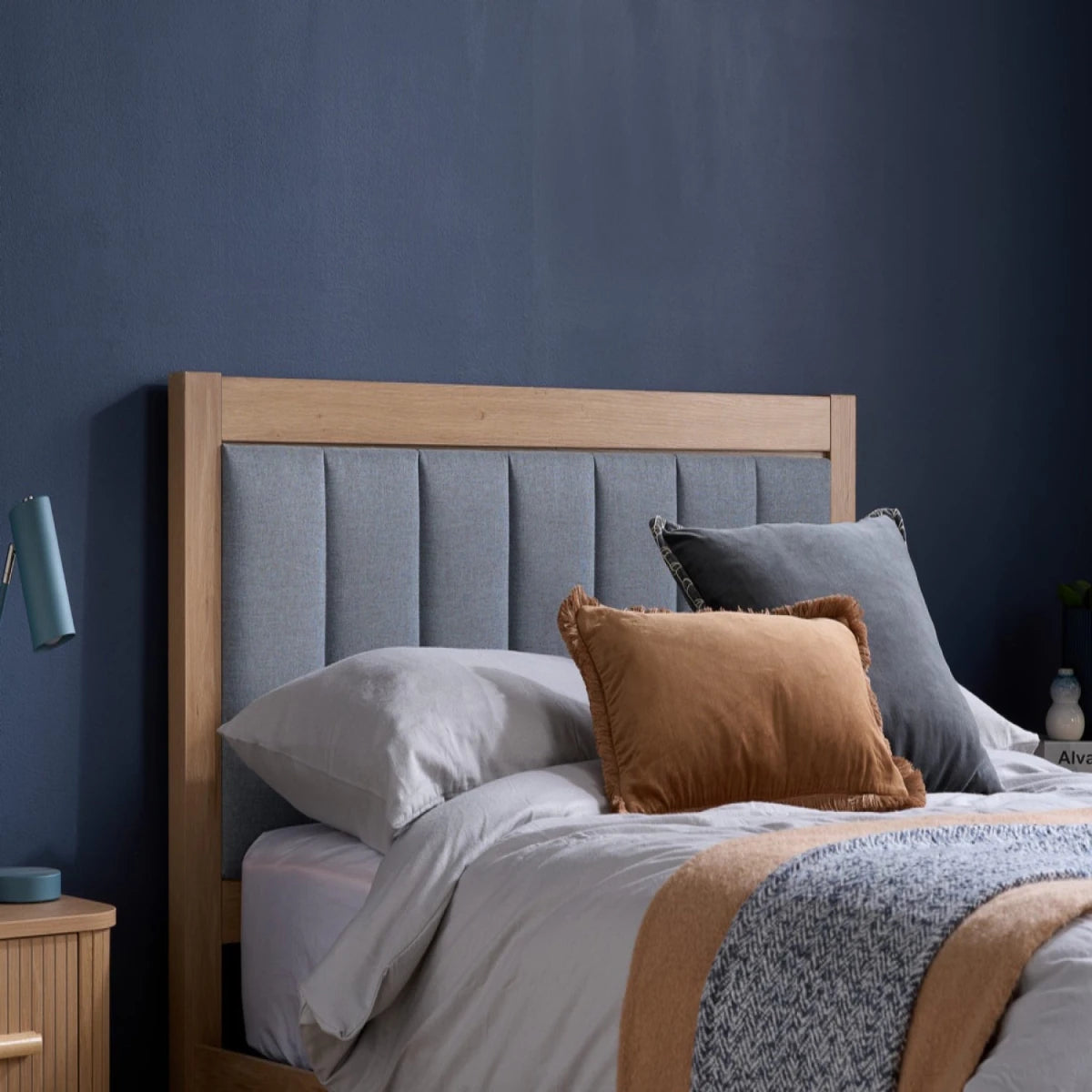 Premium padded headboard designed for comfort and modern style.