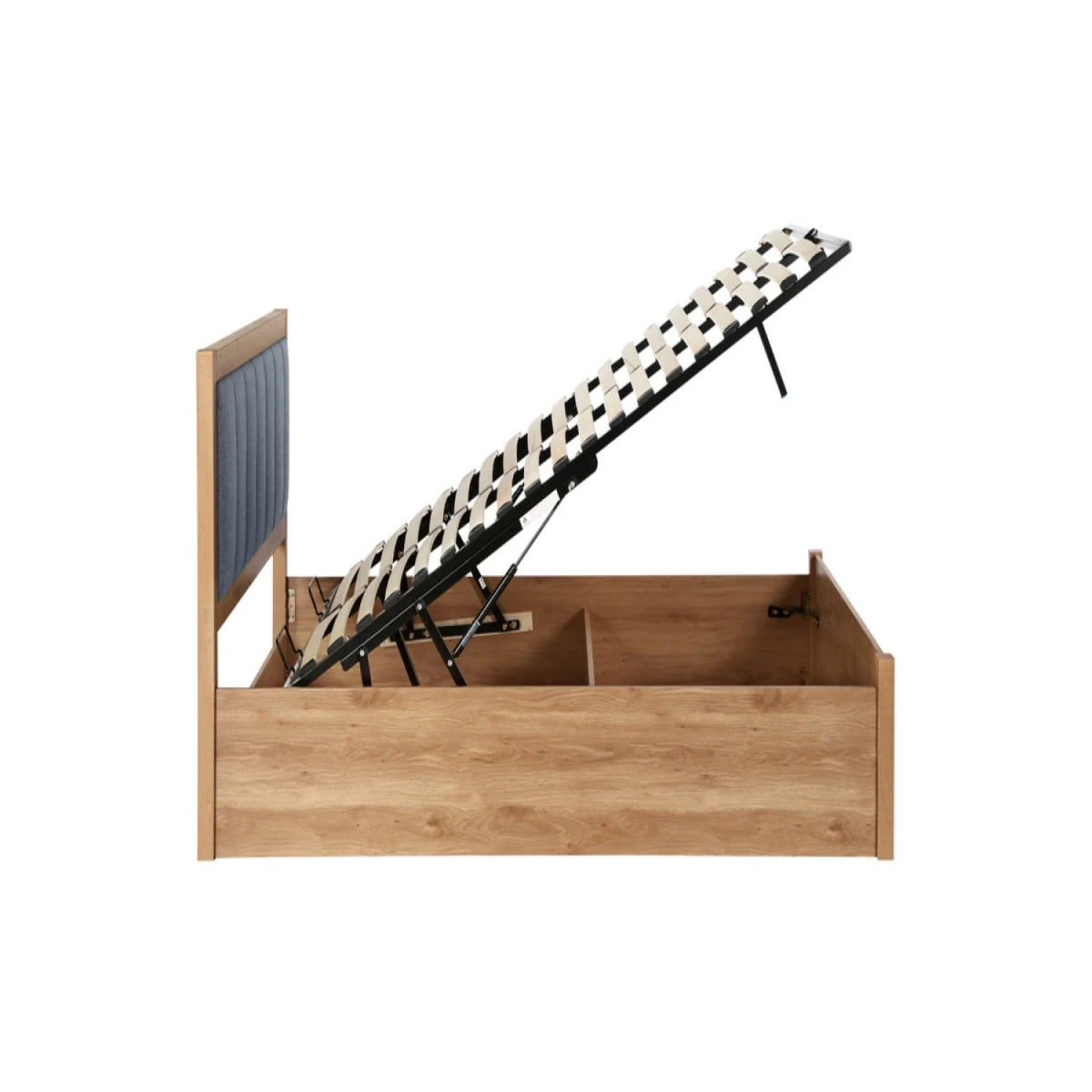 Under mattress storage designed for convenience and space saving.