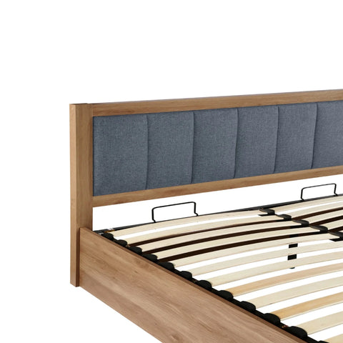 Modern upholstered headboard with clean lines and plush comfort.