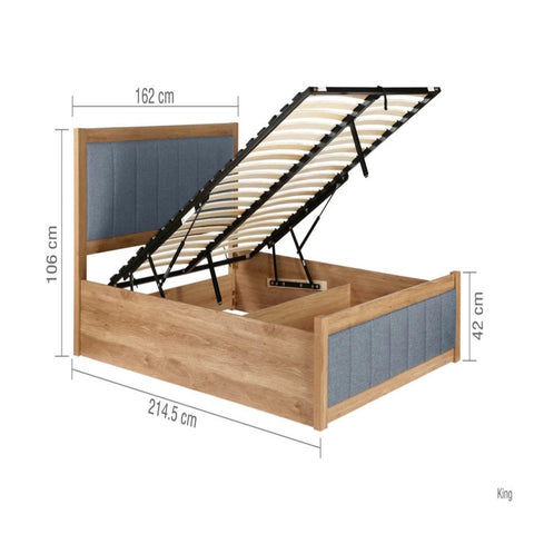 Detailed bed measurements for accurate space planning.