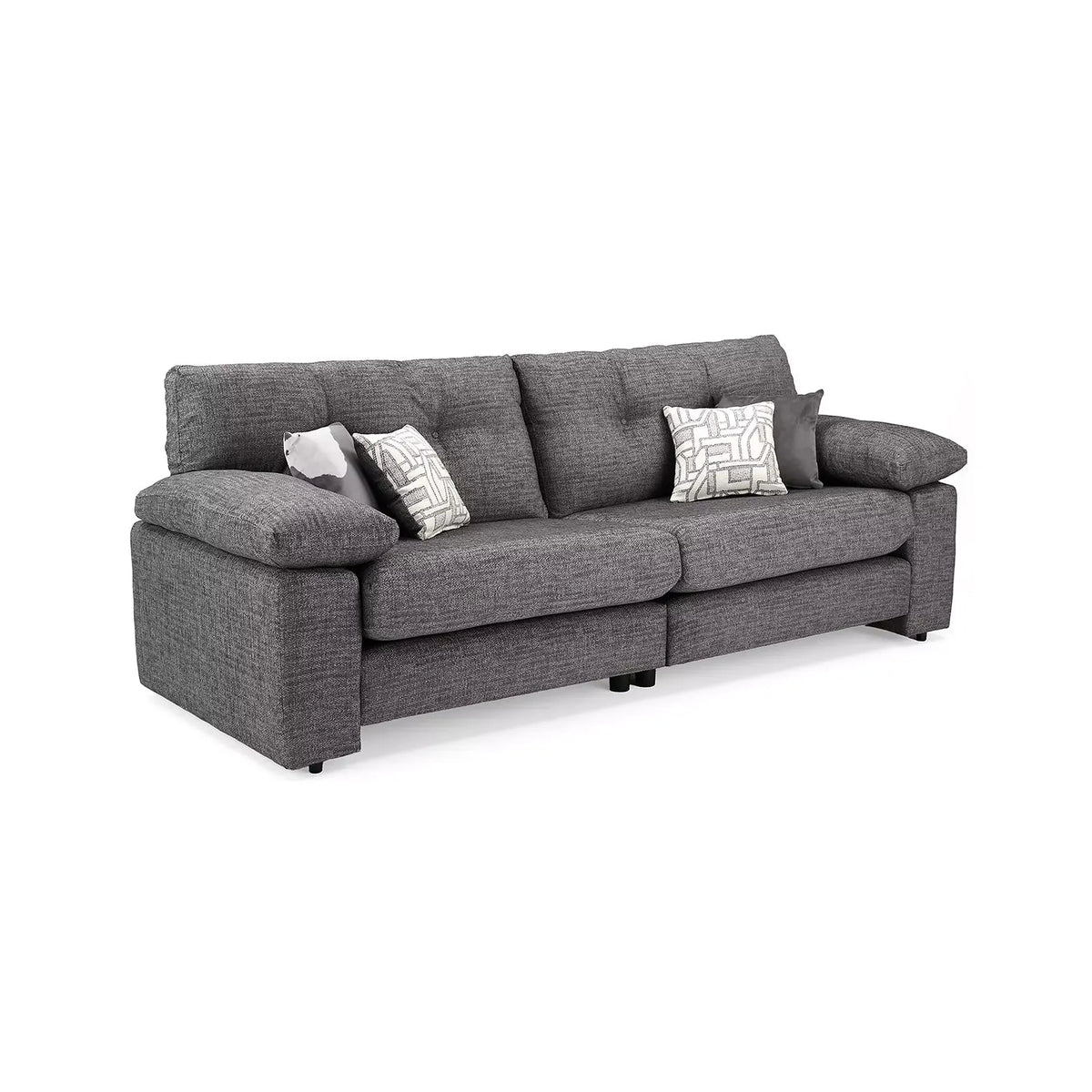 Ziggy 4 Seater Fabric Sofa