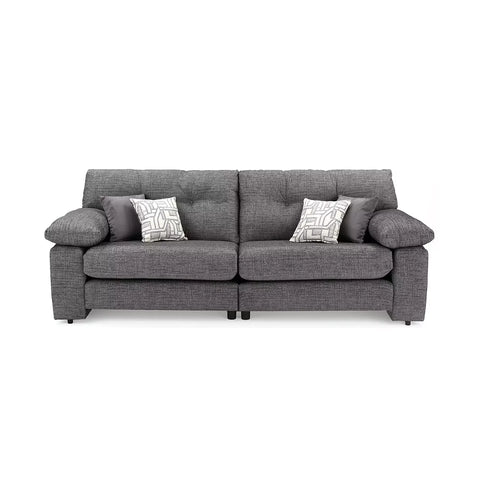 Ziggy 4 Seater Fabric Sofa