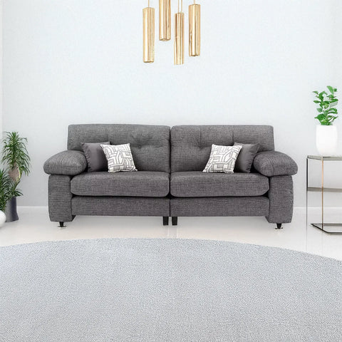 Ziggy 4 Seater Fabric Sofa