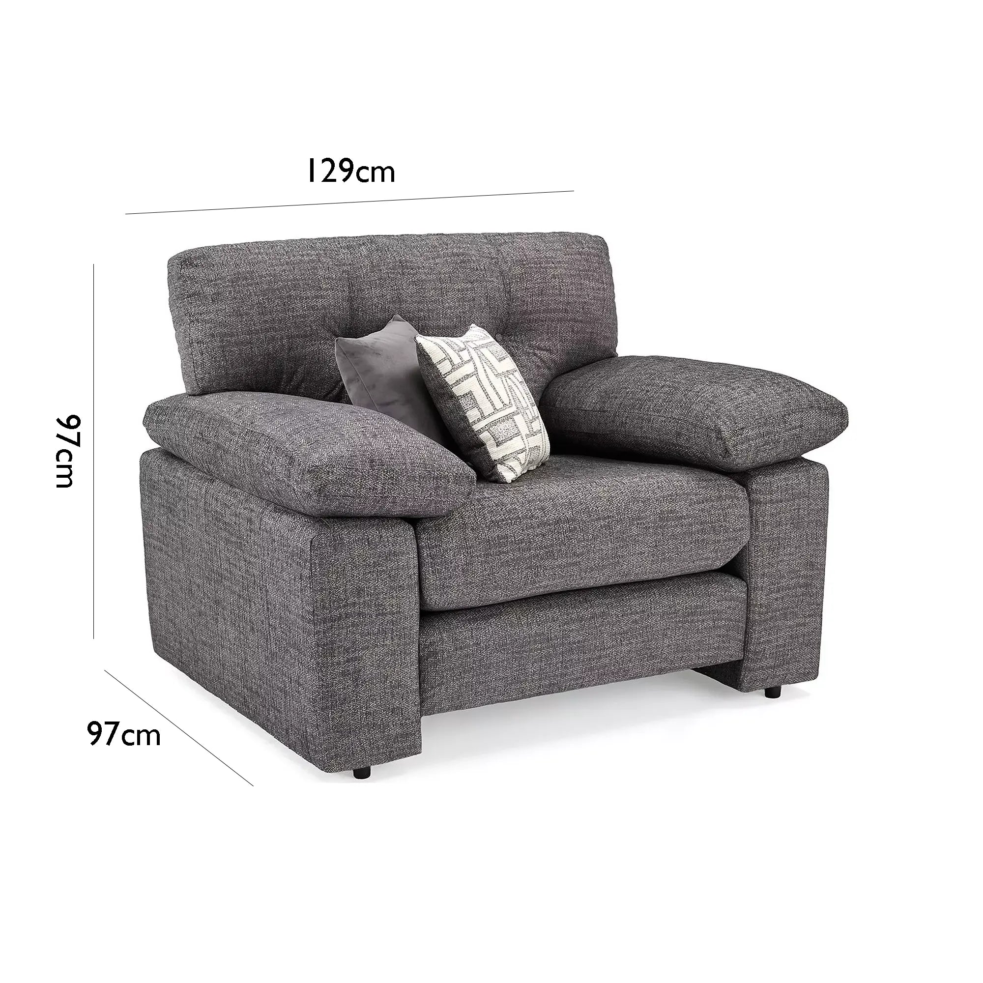 Ziggy Fabric Armchair