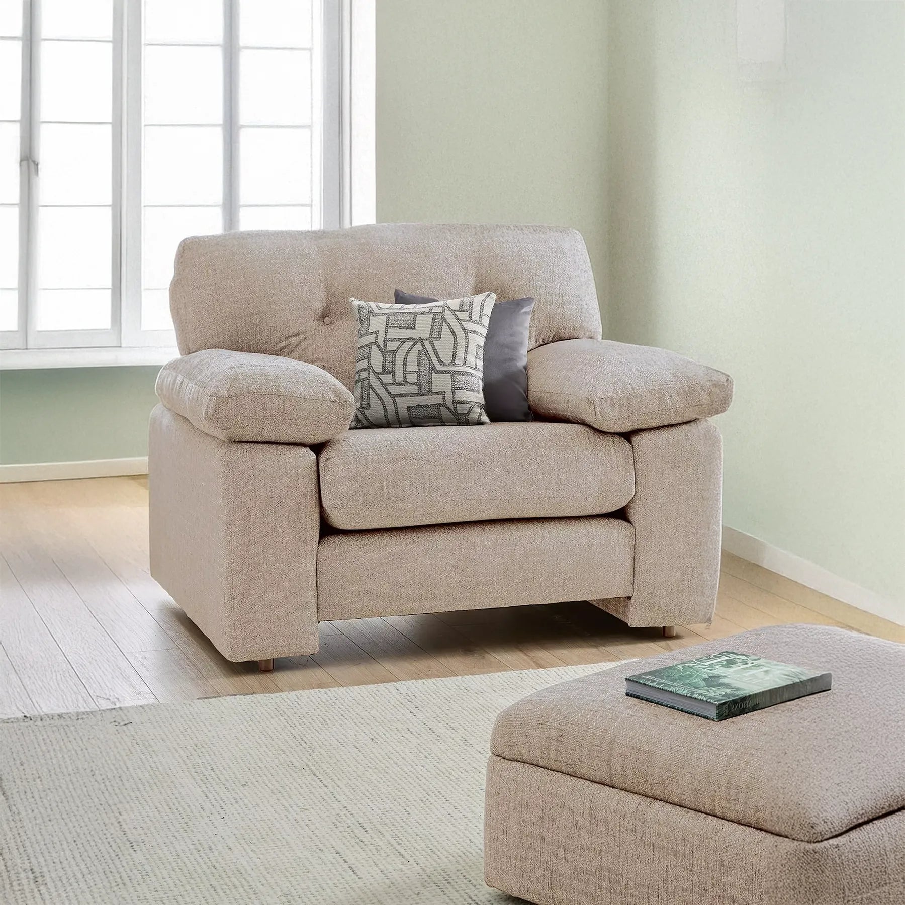 Ziggy Fabric Armchair