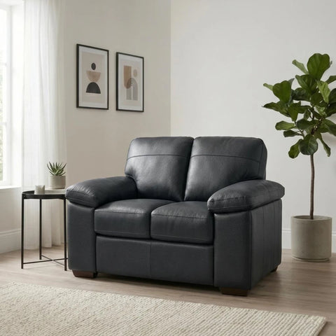 Comfortable 2 seater sofa with anti-sag structure and durable build.